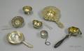Six Small Silver Teaware Items