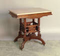Victorian marble top table