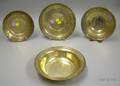 Three American Sterling Silver Plates and a Gorham Sterling Silver Bowl