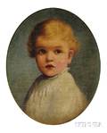 American School 19th20th Century Portrait of a Child