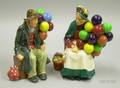 Royal Doulton Old Balloon Seller and Old Balloon Man Ceramic Figures