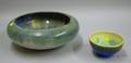 Two Fulper Pottery Glazed Bowls