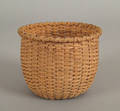 Diminutive splint oak basket 19th c