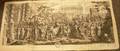 Unframed Engraving by Gerald Audran After Charles le Brun Entitled The Triumphal Entry of Constantine into Rome