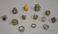 Thirteen Assorted Silver Rings
