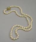 SingleStrand Operalength Pearl Necklace