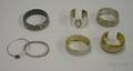 Seven Sterling Silver or Silver Embellished Bracelets