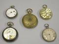 Five Assorted Pocket Watches