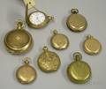 Eight Goldfilled Hunter Case Savonnette Pocket Watches