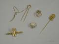 Small Group of Mostly Gold Estate Jewelry