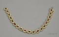 14kt Gold Ruby and Diamond Bracelet