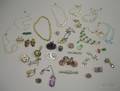 Small Group of Assorted Vintage Costume and Other Jewelry