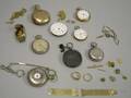 Group of Assorted Watches Watch Parts and Accessories
