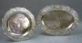 Two Germanstyle Plated Platters