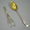 Two English Silver Flatware Items