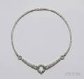 Art Deco Platinum and Diamond Necklace