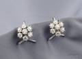 Diamond Cluster Earpendants