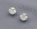 18kt White Gold and Diamond Earstuds