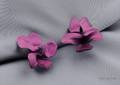 Patinated Violet Earclips JAR Paris