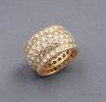 18kt Gold and Diamond Band Cartier