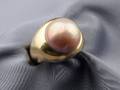 18kt Gold and Cultured South Sea Pearl Ring Angela Kramer
