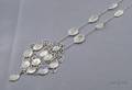 Arts  Crafts Platinum and Moonstone Pendant Necklace