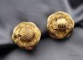 18kt Gold Knot Earclips David Webb
