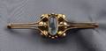 Art Nouveau Moonstone Brooch