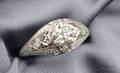 Art Deco Platinum and Diamond Ring