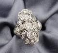Art Deco Platinum and Diamond Ring