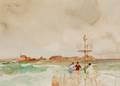 Sir William Russell Flint British 18801969 Baulked Bathers