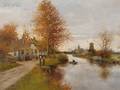 Wilhelm Hugo Rupprecht German 18811970 Village by the River