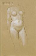 William H Bailey American b 1930 Lot of Two Portraits of a Female Nude