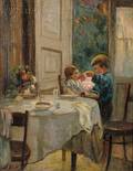 Greta Allen American b 1881 Afternoon Tea