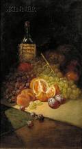George William Whitaker American 18401916 Still Life with Fruit