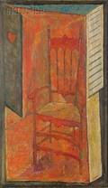 Angel Botello Puerto Rican 19131986 Red Chair