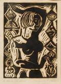 Marguerite Thompson Zorach American 18871968 Standing Nude