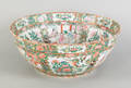 Chinese export porcelain rose medallion bowl 19th c
