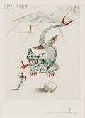 Salvador Dal Spanish 19041989 Le Dragon