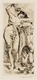 Lovis Corinth German 18581925 Bacchantin
