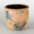 Pennsylvania stoneware crock 19th c