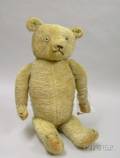 Ideal Cream Plush Mohair Teddy Bear