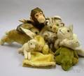 Eight Miniature Steiff Toys