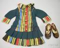 Handcrafted Bebe Dress and Shoes