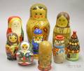 Group of Twenty Matrioshkatype Nesting Dolls