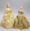 Two Porcelain Half Dolls