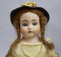 German Bisque Shoulder Head Darling Doll