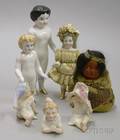 Ten Assorted Small Dolls and Figures
