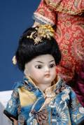 Tinted AllBisque Oriental Character Doll
