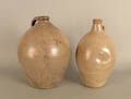 Two stoneware ovoid jugs